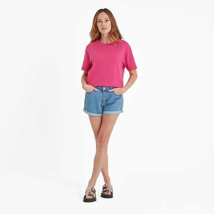 Erica Womens T-Shirt - Hibiscus