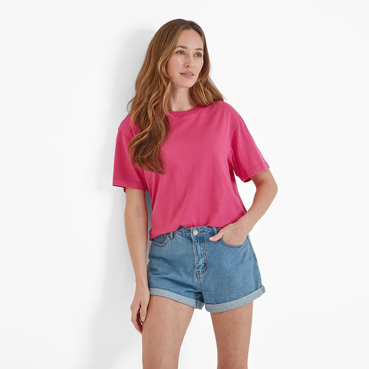 Erica Womens T-Shirt - Hibiscus