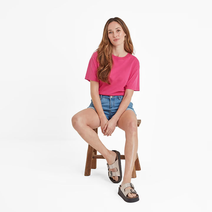 Erica Womens T-Shirt - Hibiscus