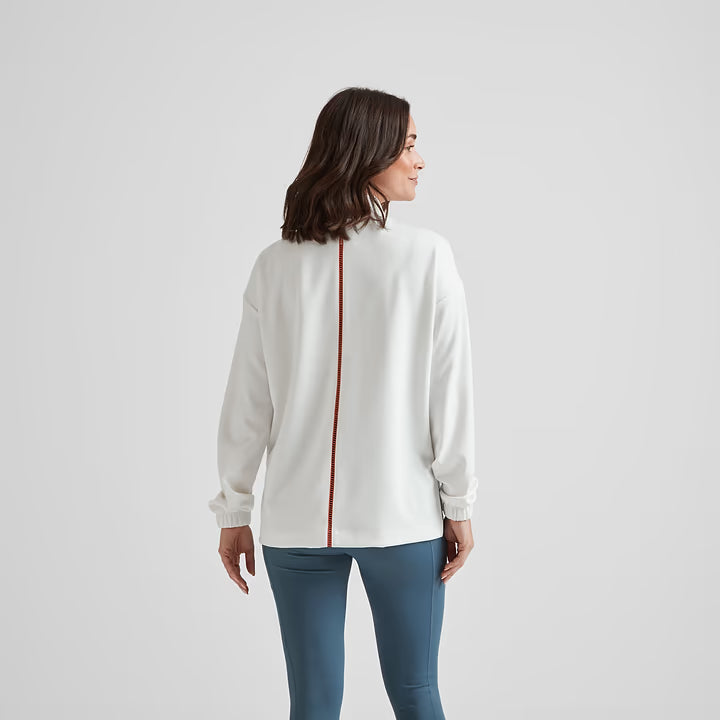 Larelle Womens Zipneck Sweatshirt