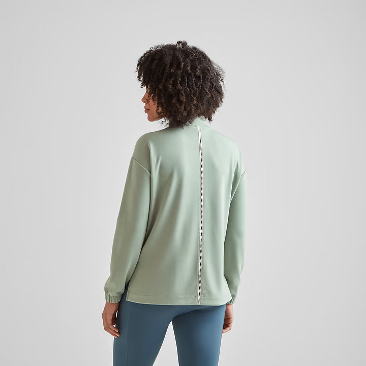 Larelle Womens Zipneck Sweatshirt