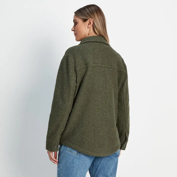 Maxine Womens Shacket - Khaki