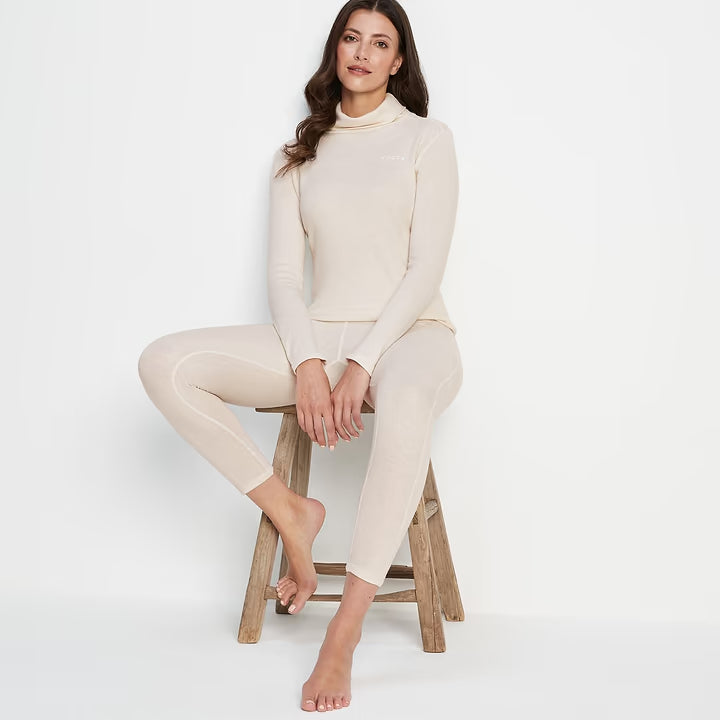 Meru Womens Cashmere Touch Base Layer Roll Neck