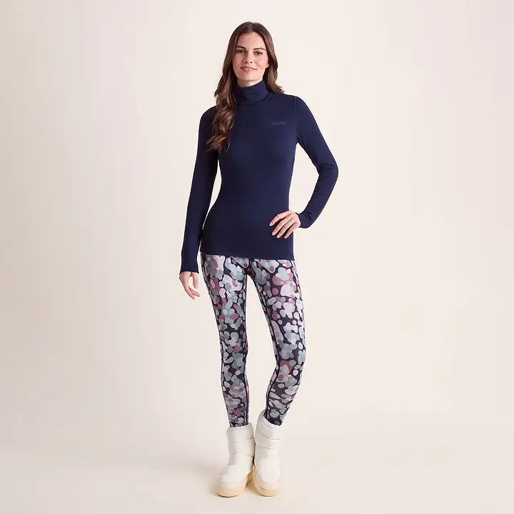 Meru Womens Cashmere Touch Base Layer Roll Neck