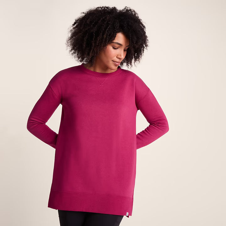 Michelle Womens Sweater - Washed Burgundy
