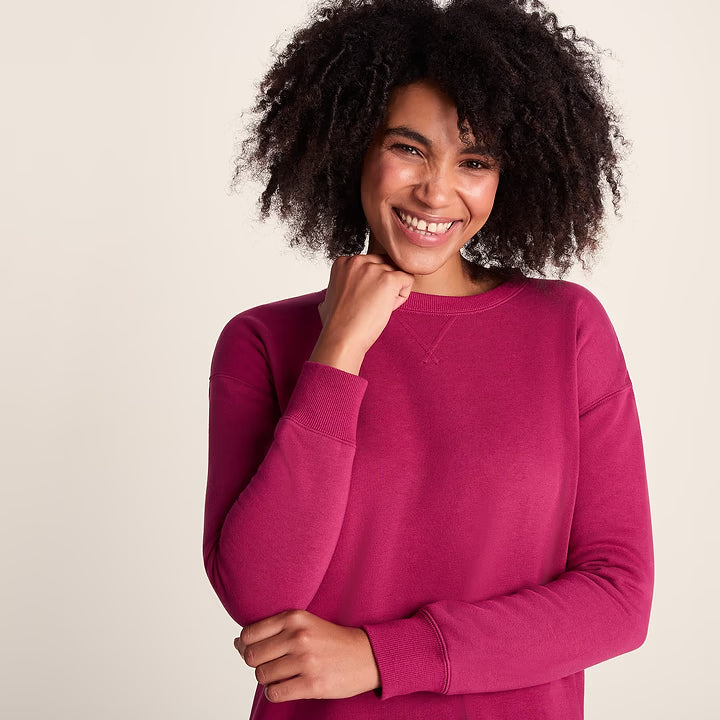 Michelle Womens Sweater - Washed Burgundy