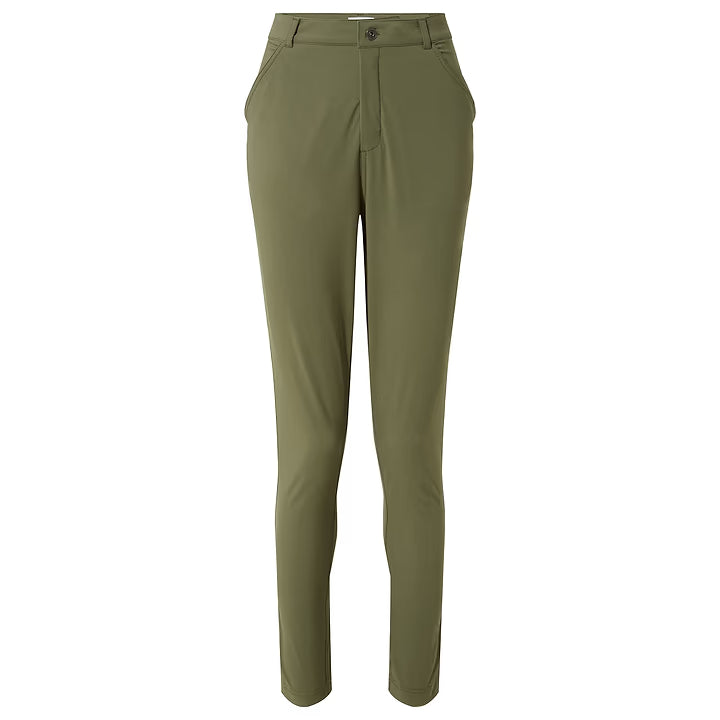 Milton Womens Water Resistant Slim Trouser Long - Khaki
