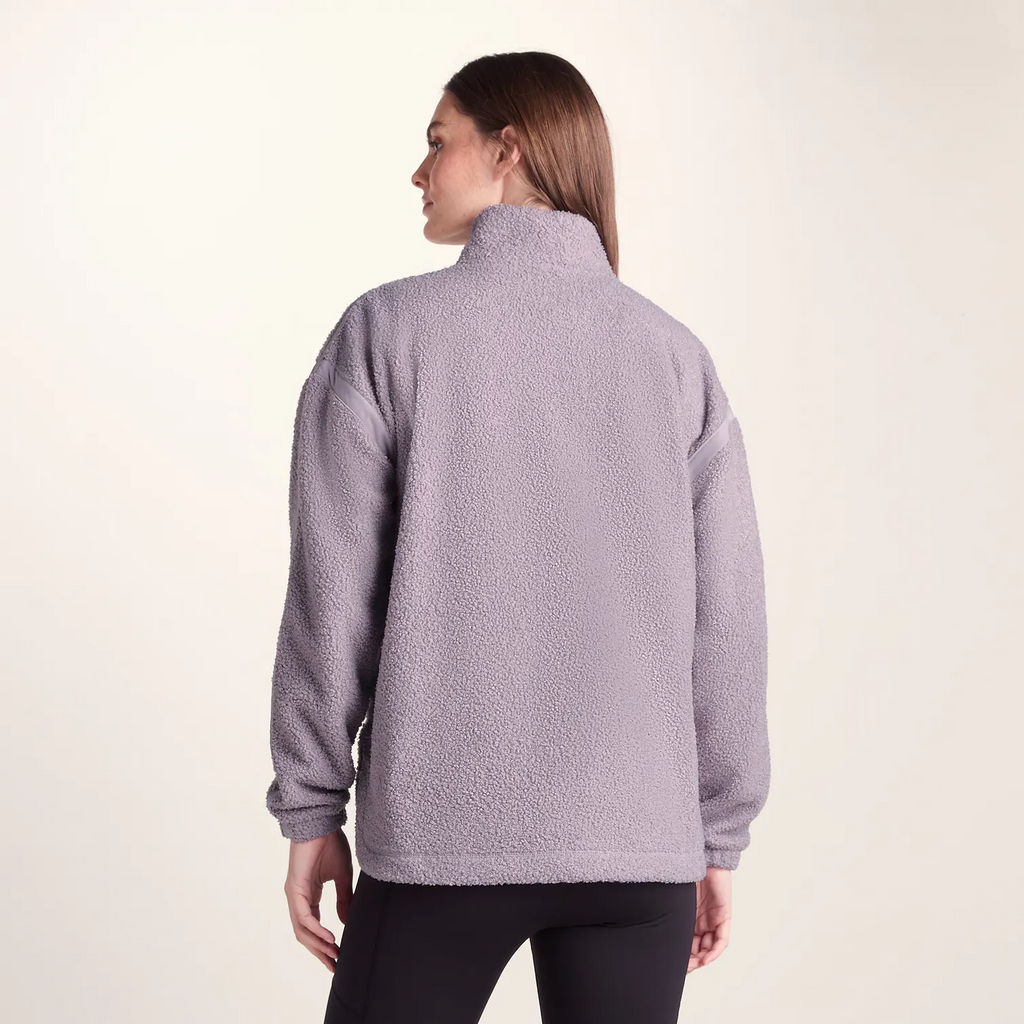 Sherpa Fleece Lavender Grey