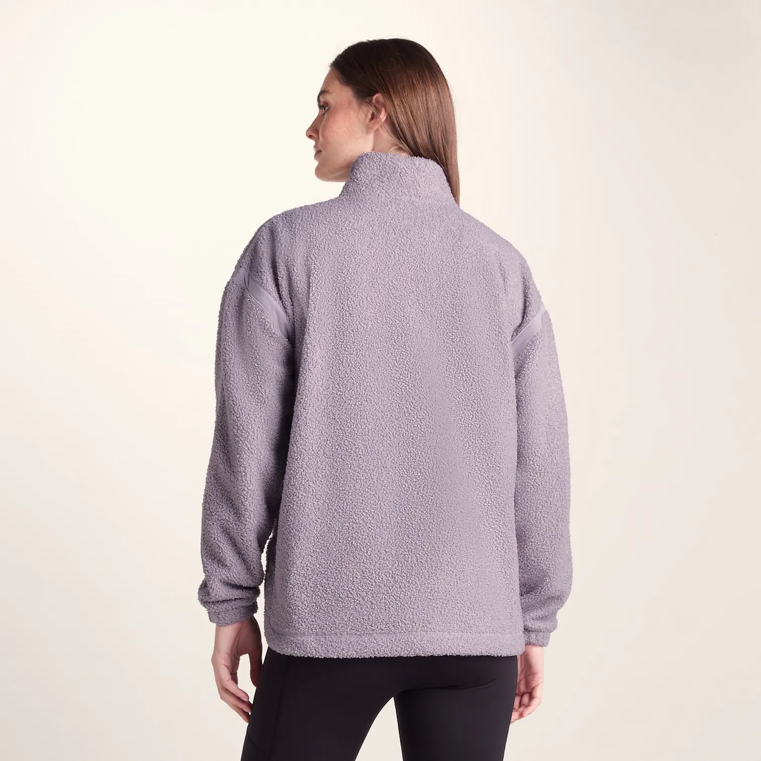 Sherpa Fleece Lavender Grey