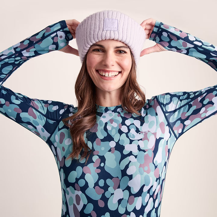 Snowdon Womens Thermal Base Layer Crew Neck - Black