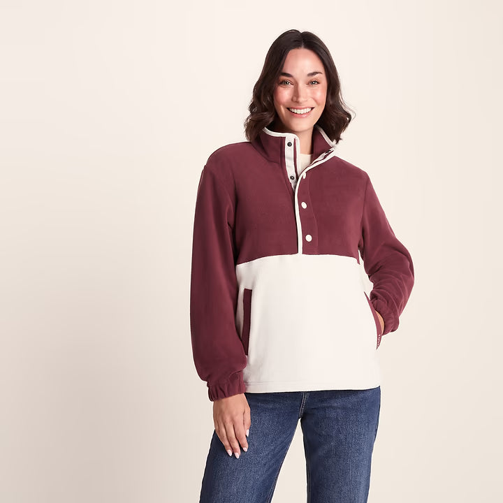 Symes Womens Fleece 1/2 Neck