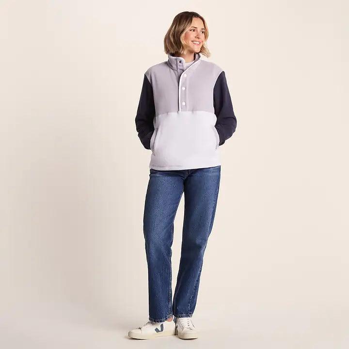 Symes Womens Fleece 1/2 Neck