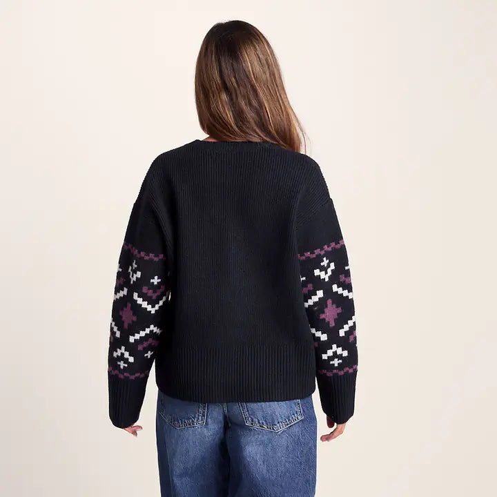 Tamara Womens Knitted Jumper - Dark Indigo