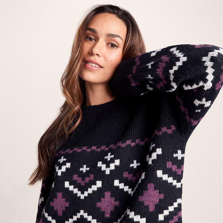 Tamara Womens Knitted Jumper - Dark Indigo