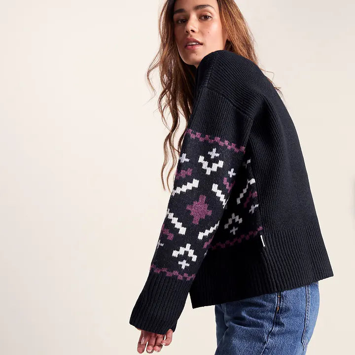 Tamara Womens Knitted Jumper - Dark Indigo