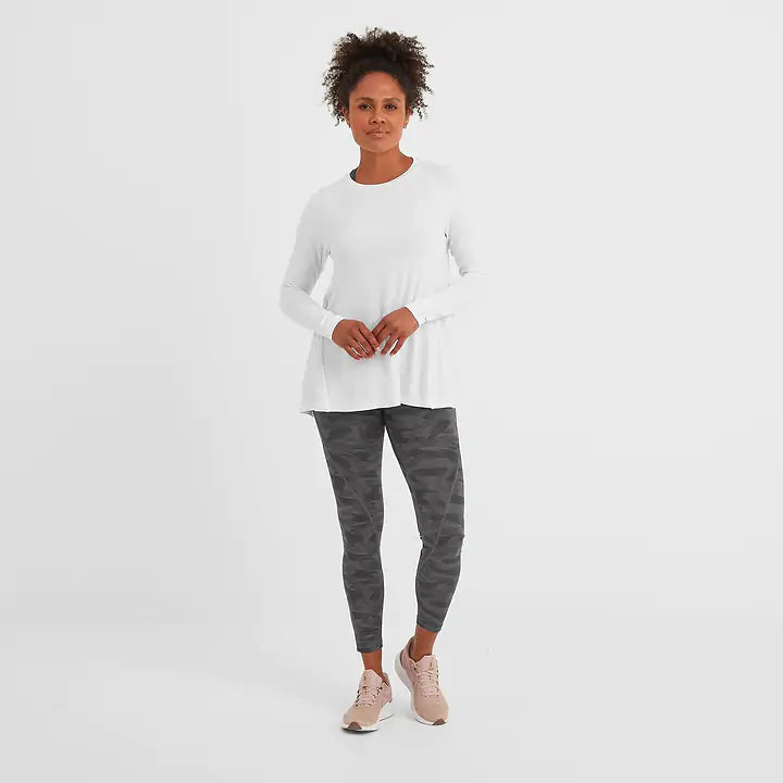 Tanton Womens Tech T-Shirt - Optic White