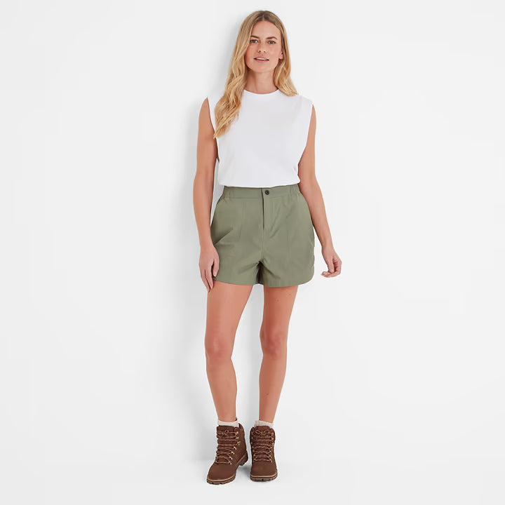 Tempo Womens Shorts - Faded Khaki